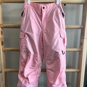 Rawik Medium Girls Pink Snow Pants Winter Wear Outerwear Skiing Snowboarding
